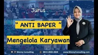 Seminar HRD Master Apotek, Anti Baper Mengelola Karyawan