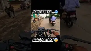 N160 ko police ne roka 😰 #r15v4lover#ytshorts#shortsfeed#shorts#explorepage #duke89Or#funny#pulsar