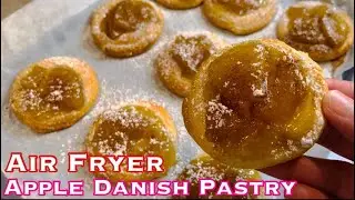Air Fryer Apple Danish Pastry | Crescent Rolls Apple In The Air Fryer