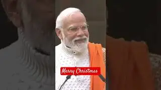 Merry Christmas 🎁 | PM Modi #modi #hbmindia #indianchristian #merrychristmas #jesuschrist