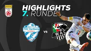 TSV Egger Glas Hartberg - RZ Pellets WAC 7. Runde ADMIRAL Bundesliga 2025/26