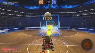 Rocket League Gameplay #44 Eine Runde Basketball