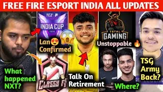 TSG Army Back😍? Jay Blackout From Retirement😧 ? FFMIC Lan Confirm🤔 Viper talked On NXT After S8ul😮