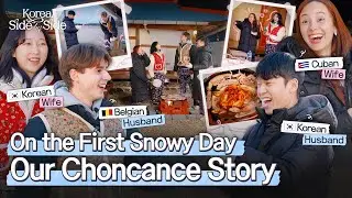 International Couples Try &lsquo;Choncance&rsquo; 🌾🔥 | Korea, Side by Side EP.05