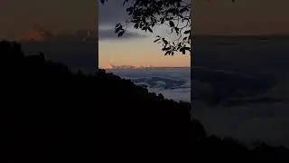The Great Himalaya with first light @ Hats and Huts Resorts