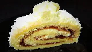 Kokosov&aacute; rol&aacute;da jako z cukr&aacute;rny BEZ MOUKY BEZ LEPKU! Jednoduch&yacute; a velice lahodn&yacute; recept!