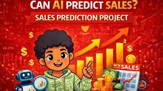 Sales prediction project using linear regression 📈🚀 #machinelearning #education 