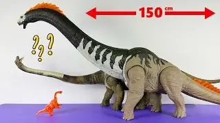 Mở Hộp Siêu Khủng Long Cổ Dài Lớn Nhất Titanosaurus Nhập Từ Mỹ Dài Đến 150cm Quá Khủng Khiếp