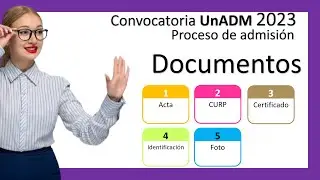 ✅Preparando documentos para el registro Convocatoria. Unadm 2023👌