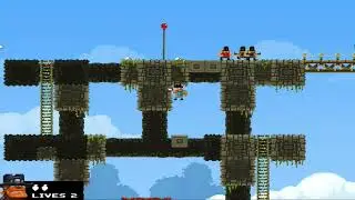 Broforce Brototype Level 3 GamePlay