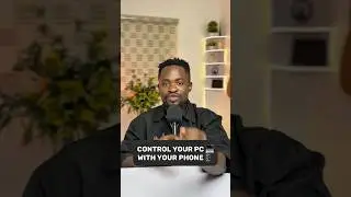 How to control your pc with your phone #tech #iphonetips #iPhone #android #shorts #shortvideo #reels