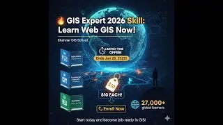 🔥 GIS Expert 2026 skill: Learn Web GIS now for $10! Jan 2026