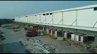 Kirby Warehouse Pre-Engineered Steel Building for Amazon India