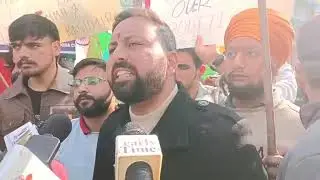 Medical college wapis do ..Nc held a protest ....sarkar sadku per