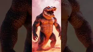 AI-Generated Hybrid &ndash; The Crocorus! #hybrid #animals #ai #fusion #shorts