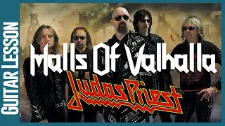 Judas Priest - Halls Of Valhalla - Guitar Lessons Part 1
