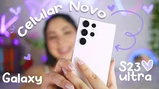 ABRINDO MEU CELULAR NOVO!
