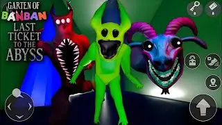 Garten Of Banban 9 Last Ticket To The Abyss New Update, Green Monster - Android Gameplay
