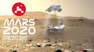 Симулятор посадки марсохода Perseverance Rover на Марс в рамках программы NASA Mars 2020 || SFS 1.53