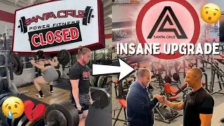 They Closed Our Gym… But Gave Us THIS! | Santa Cruz Athletic Club | Complete Gym Transformation