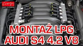 Montaż LPG do Audi S4 4.2 V8 2003r - BRC Sequent P&D