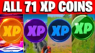 All 71 XP COINS LOCATIONS IN FORTNITE SEASON 3 Chapter 2 (WEEK 1-6)