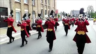 Showkorps WIK optreden te Oudenburg