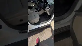 Mercede GLA200d chassis number location #mercedes #chassisnumberlocation