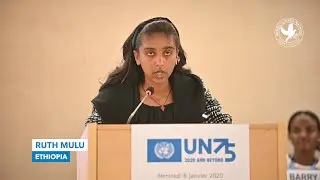 Ruth Mulu, UN75 launch (FERMUN 2020)