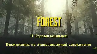 The Forest Выживание на максимальной сложности #1 Первый контакт
