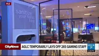 AGLC temporarily lays off 265 gaming staff