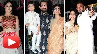 Dangal Aamir Khan Khan Grand Diwali Party 2016 Full Event UNCUT