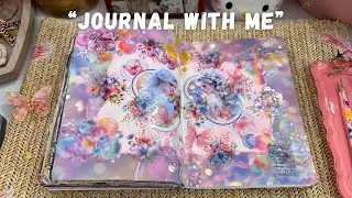 ASMR JOURNALING || FLOATING THOUGHTS || BUBBLES, FLOWERS and SOFT PAGES #asmr #journaling #journal 