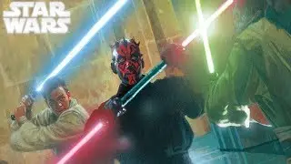 The Forbidden Force Ability Darth Maul Used on Qui-Gon Jinn and Obi-Wan