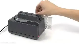 How to Clean a MICR  Check Reader with a Check Reader Cleaning Card featuring Waffletechnology&reg;