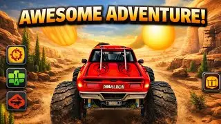 Monster Truck Mega Ramp Madness 🔥 | Extreme Physics Gameplay