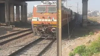 [E] PASSENGER TRAIN ENGINE FOR PULLING GOODS TRAIN | TWIN WAP4 PULLING FREIGHT