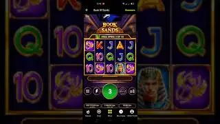Как даёт Book of Sands в пари матч!