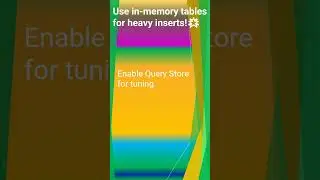 SQL Server Performance &ndash; Top 2025 Tips#Shorts