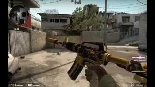 CS:GO - ОБЗОР НОВОЙ M4A1-S - GOLDEN COIL/overview of the new M4A1-S