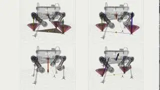 Highly dynamic gaits controlled by a whole-body MPC