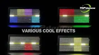 960 RGB Strobe Stage Light | 8+8 Segment for DJs, Events & Stages