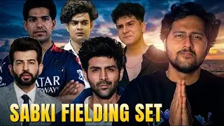 SABKI FIELDING SET💀| KARTIK ARYAN | JAY BHANUSHALI | UDIT RAJPUT | SWASTIK CHIKARA | DESMOND SCOTT