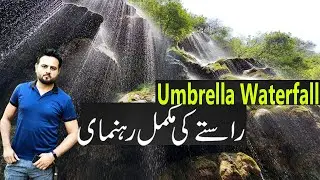 Umbrella Waterfall Rasty ki mukamal rehnomi | Hidden waterfall of Poona | Abbottabad