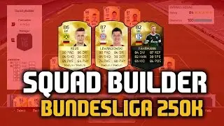 FIFA 16 ULTIMATE TEAM -Amazing 250k Bundesliga Squad Builder