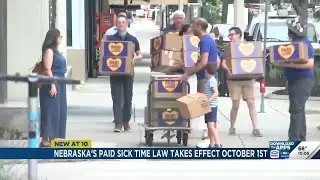 Nebraska's paid sick time law takes effect Oct. 1