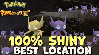 BEST LOCATION for GUARANTEED SHINY 100% in Pokemon Scarlet and Violet!