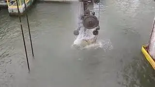 Pentruder 3P8 Wire Saw @ Singapore MBS underwater cutting-Copyrights &copy; Teesin Machinery Pte Ltd
