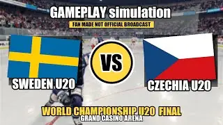 Sweden U20 vs Czechia U20 &ndash; U20 World Championship Final | Fan-Made Simulation