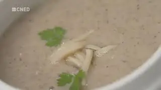 Cr&egrave;me de champignons, la recette du chef !